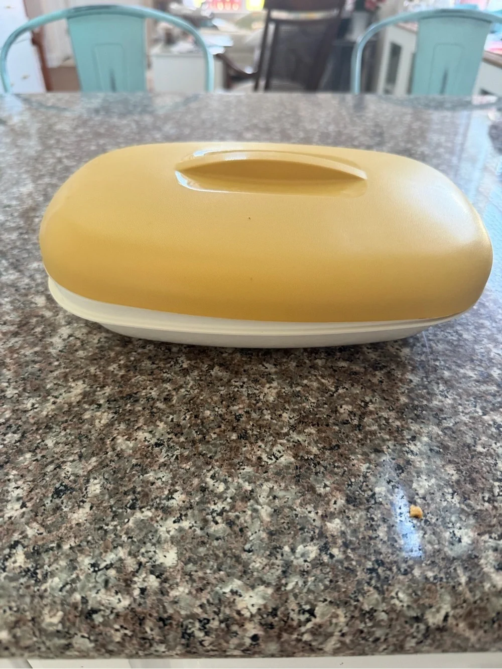 Vintage Tupperware Harvest Gold 3-Piece Microwave Vegetable Steamer Set 1273